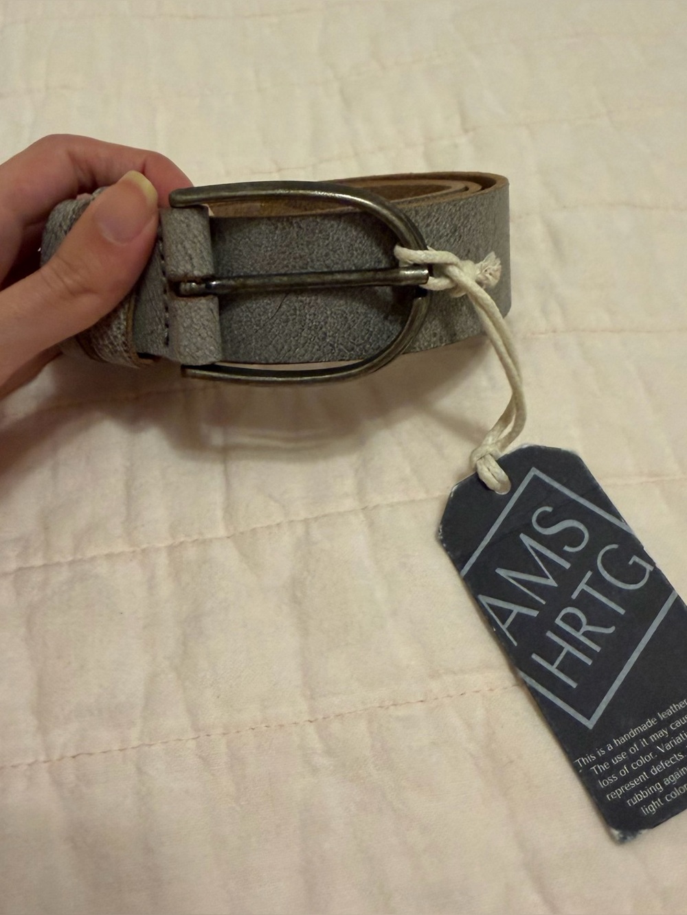 NWT Amsterdam Heritage Leather Belt